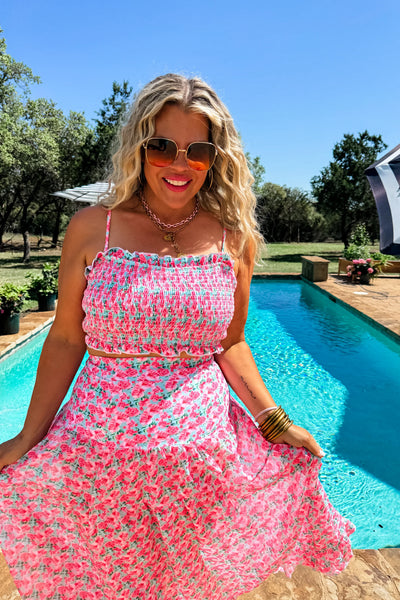 PREORDER: Island Vibes Amalfi Blooms Swim Set