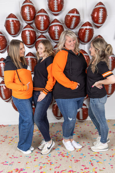 IN STOCK GameDay Tessa Short Sleeve Top - Cincinnati