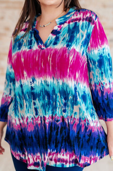 Lizzy Top in Tie Dye