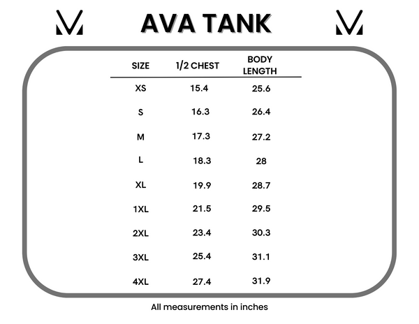 IN STOCK Ava Tank - Rainbow Stripes