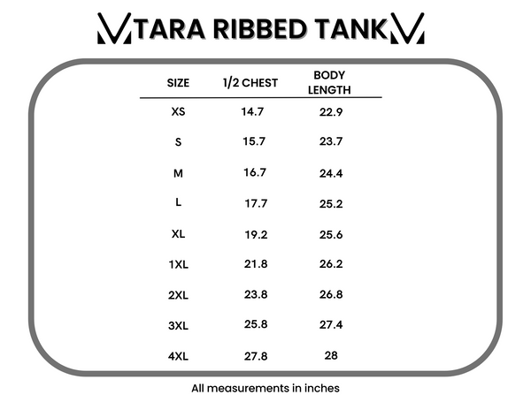 IN STOCK Tara Ribbed Tank - Yellow FINAL SALE