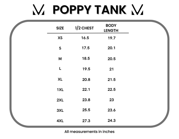 IN STOCK Poppy Tank - Blue Freedom Stars