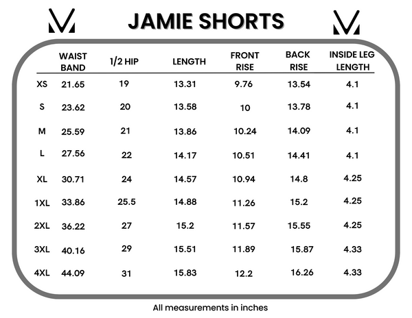 IN STOCK Jamie Shorts - Black FINAL SALE