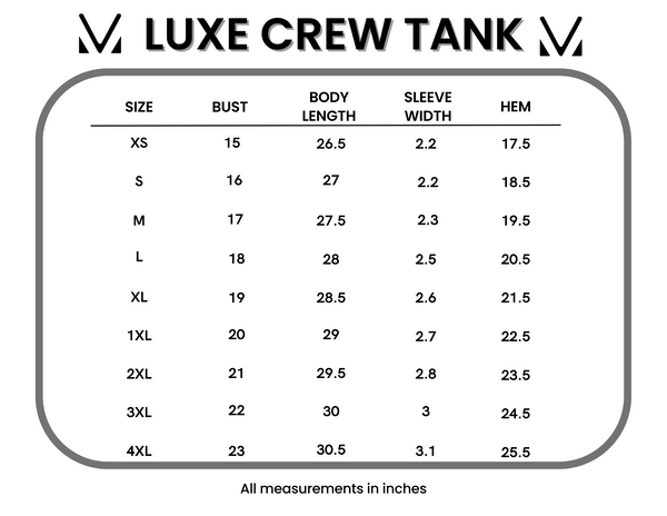 IN STOCK Luxe Crew Tank - Micro Ivory Floral | Women's Tank Top FINAL SALE