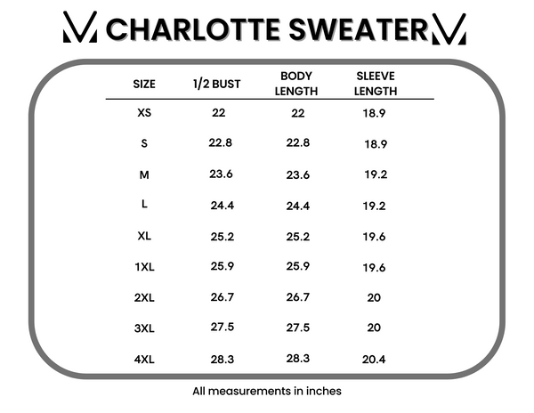 IN STOCK Charlotte Sweater - Mocha and Cream