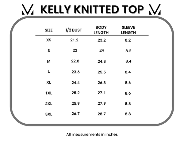 IN STOCK Kelly Knitted Top - Black FINAL SALE