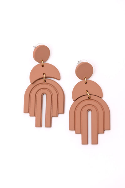 This Promise Earrings in Brown