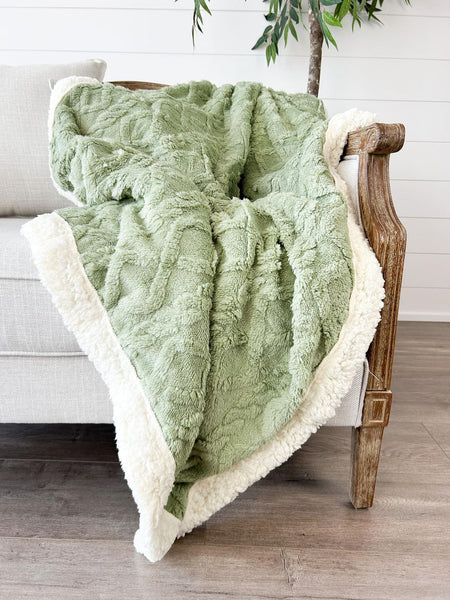 Cable Knit Blanket